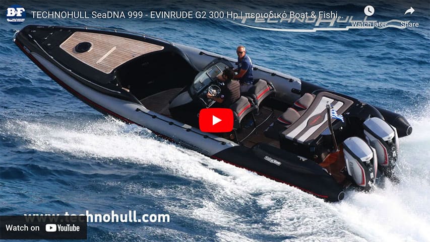 Rib Technohull Seadna Evinrude G Hp Boat Fishing Ribs