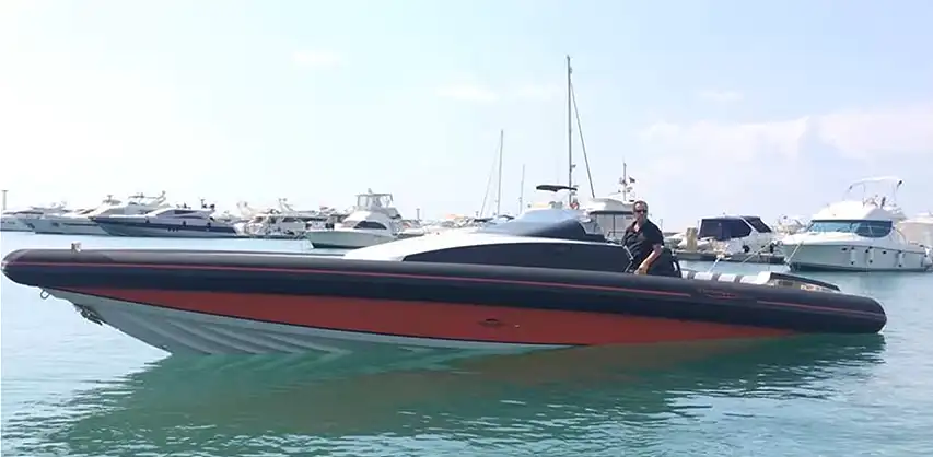 Technohull RIB Omega 41 hull adam younger @ RIBs ONLY - Home of the Rigid Inflatable Boat