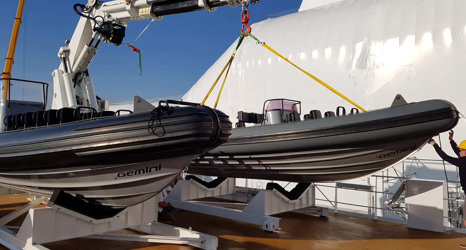 Gemini RIBs for Super Yacht ‘Damen Game Changer’ @ RIBs ONLY - Home of the Rigid Inflatable Boat