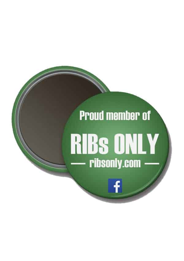 RIBs ONLY Magnetic Badge @ RIBs ONLY - Home of the Rigid Inflatable Boat