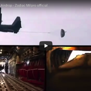 First ECUME Airdrop RIB ZH-930 – Zodiac Milpro Official @ RIBs ONLY - Home of the Rigid Inflatable Boat
