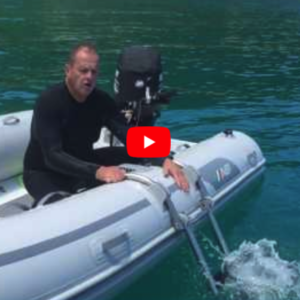 The Perfect Ladder for an Inflatable Boat (RIB)