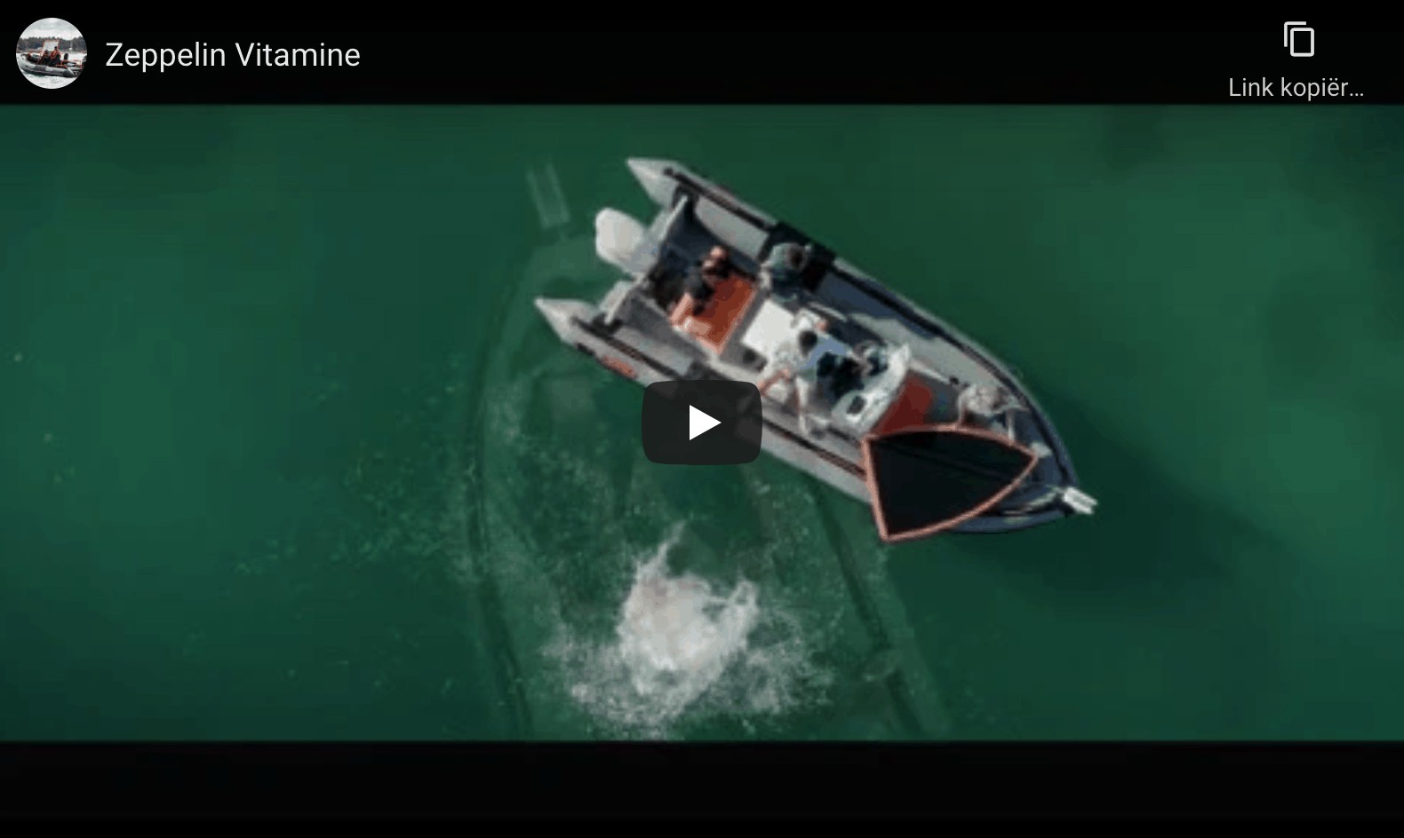 Rigid Inflatable Boat (RIB) Zeppelin 20 VPRO Vitamine RIBs ONLY