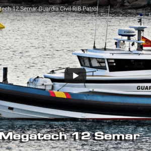 Duarry Megatech 12 Semar Guardia Civil Rigid Inflatable Boat Patrol