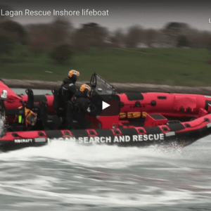 Rigid Inflatable Boat RIBCRAFT 800 Lagan Rescue Inshore Lifeboat