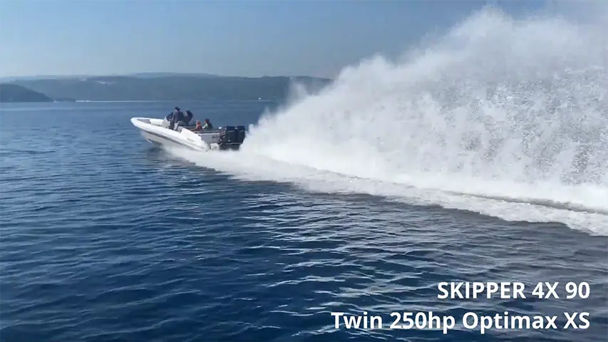 RIB Skipper-BSK 4X 90 Test by e-RIBbing @ RIBs ONLY - Home of the Rigid Inflatable Boat
