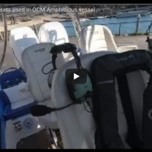 Marine Headsets Used in OCM Amphibious RIB @ RIBs ONLY - Home of the Rigid Inflatable Boat