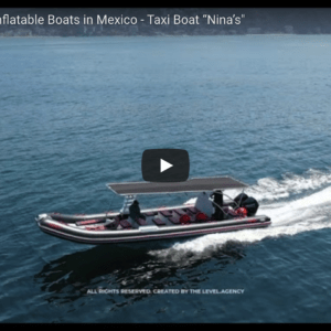 Apex A-36 Rigid Inflatable Boat (RIB) in Mexico - Taxi Boat “Nina’s"