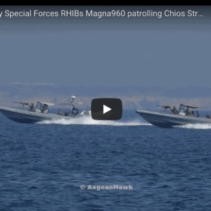 Hellenic Army Special Forces RIBs Magna960 Patrolling Chios Strait @ RIBs ONLY - Home of the Rigid Inflatable Boat
