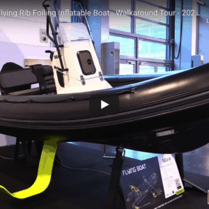 SEAir Flying RIB - Foiling Rigid Inflatable Boat - Walkaround Tour - 2020 Boot Düseldorf