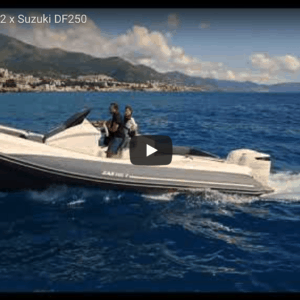 Rigid Inflatable Boat ZAR Formenti 85SL Twin Suzuki DF250
