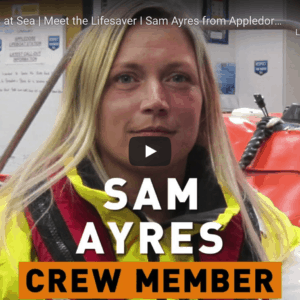Meet Lifesaver Sam Ayres From Appledore RNLI