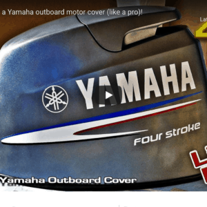 Painting a Yamaha Outboard Motor Cover Like a Pro