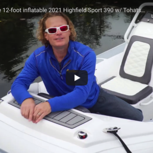 12-Foot Inflatable Highfield Sport 390 with Tohatsu 60 @ RIBs ONLY - Home of the Rigid Inflatable Boat
