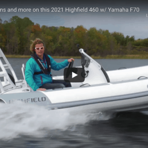 Wicked U-Turns and More on this 2021 Highfield 460 RIB Yamaha F70 @ RIBs ONLY - Home of the Rigid Inflatable Boat
