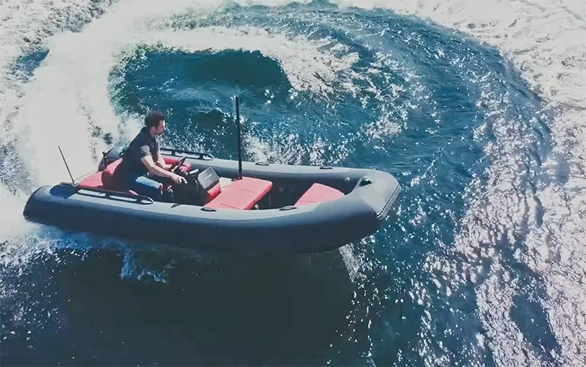 Williams SportJet Black Edition Tender drive @ RIBs ONLY - Home of the Rigid Inflatable Boat