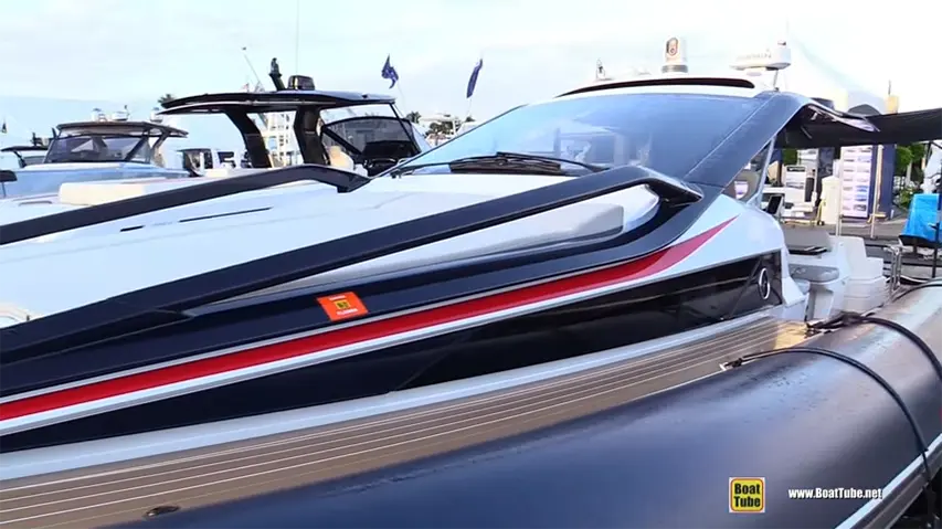 Anvera 48 RIB Fort Lauderdale Boat Show 2021 bow @ RIBs ONLY - Home of the Rigid Inflatable Boat