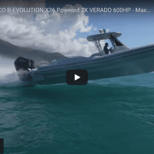 MAR.CO R-EVOLUTION X36 Powered 2X Verado 600HP @ RIBs ONLY - Home of the Rigid Inflatable Boat