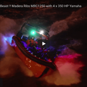 Madera RIBs MRC1250 with 4 x 350 HP Yamaha @ RIBs ONLY - Home of the Rigid Inflatable Boat
