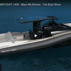 Scanner Envy 1400 Maxi Cabin RIB Triple Mercury 450