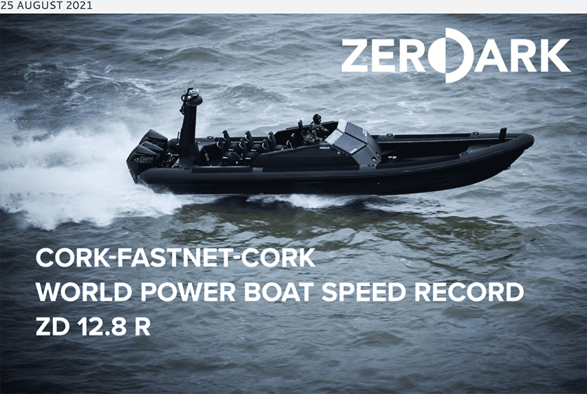 ZERODARK ZD 12.8 R RIB with Ullman Seats @ RIBs ONLY - Home of the Rigid Inflatable Boat