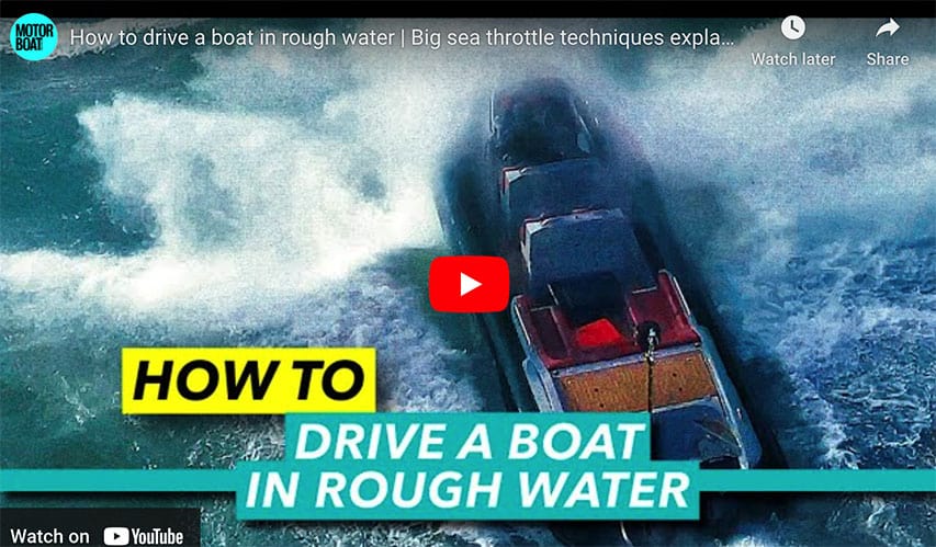 How to Drive a RIB in Rough Water