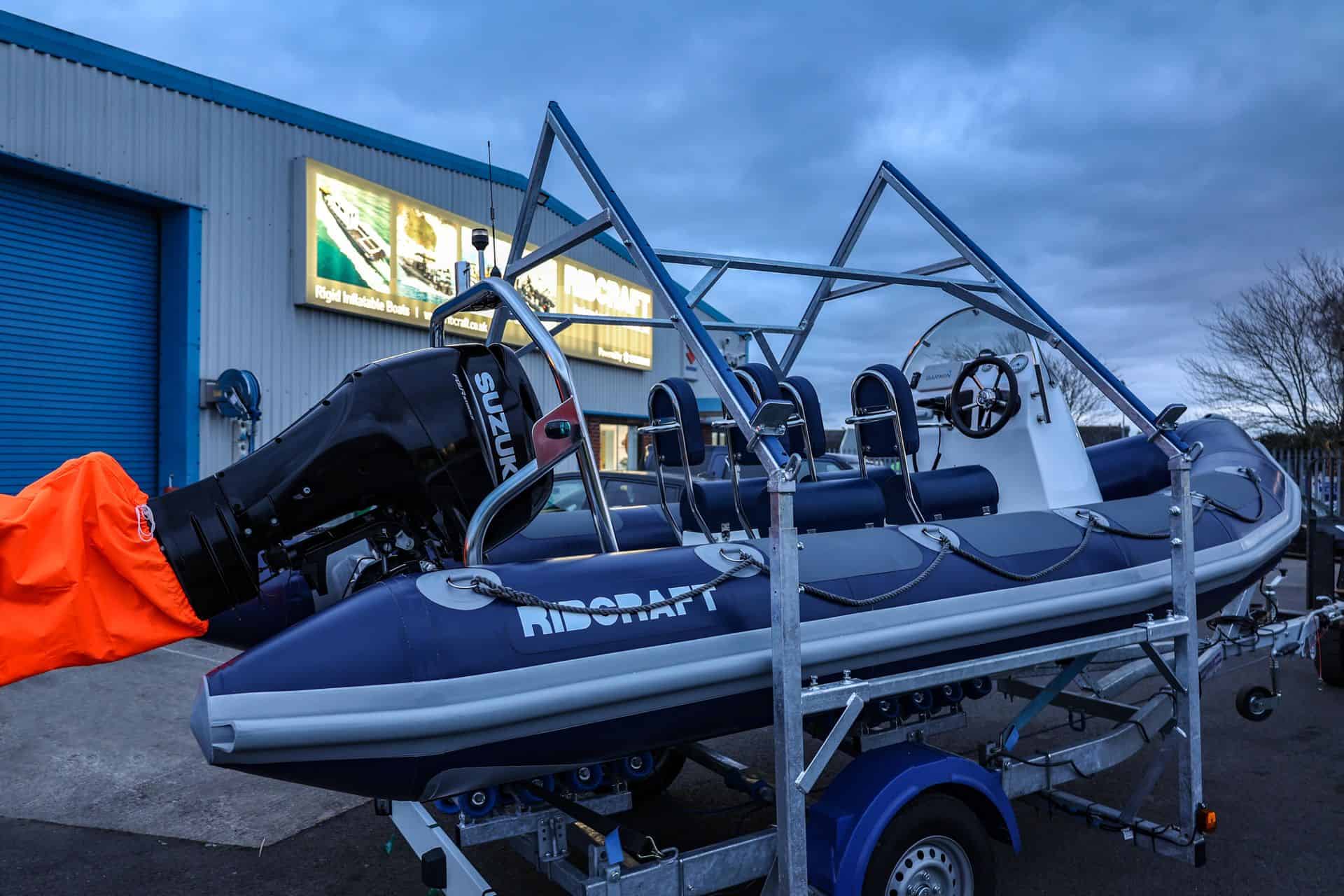 RIBCRAFT 5.3 PRO Suzuki 90 hp @ RIBs ONLY - Home of the Rigid Inflatable Boat