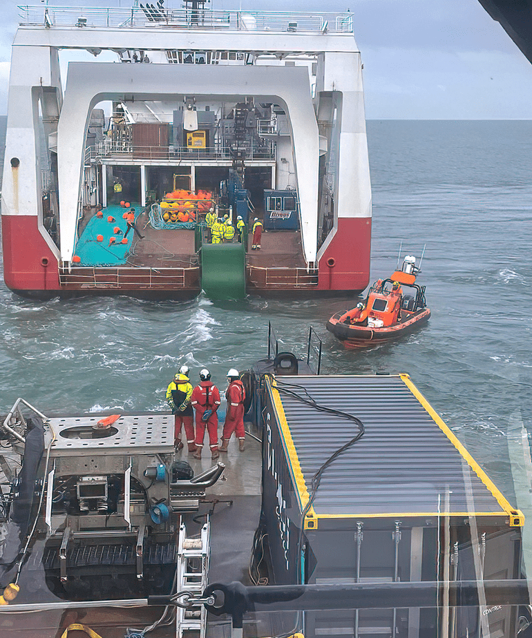 Novi marine at Work on the North Sea @ RIBs ONLY - Home of the Rigid Inflatable Boat