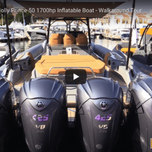 2022 Nuova Jolly Prince 50 RIB 1,700hp Walkaround @ RIBs ONLY - Home of the Rigid Inflatable Boat