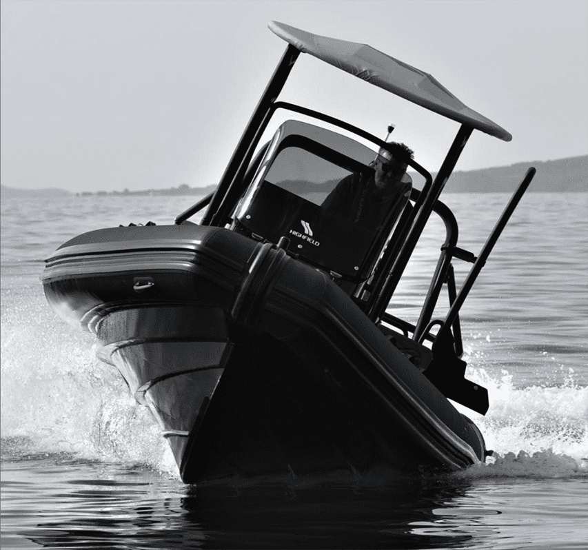 Highfield Patrol 760 aluminum hull @ RIBs ONLY - Home of the Rigid Inflatable Boat