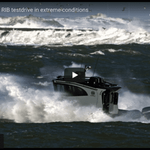 Rafnar 1100 RIB Test Drive in Rough Conditions