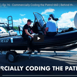 Highfield TV Ep.16 - Coding the Patrol 660 RIB @ RIBs ONLY - Home of the Rigid Inflatable Boat