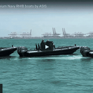 7.6 m Aluminium Navy RIB by ASIS