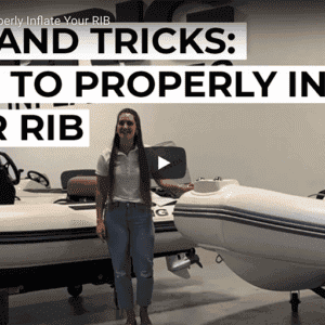 How To Properly Inflate Your RIB @ RIBs ONLY - Home of the Rigid Inflatable Boat