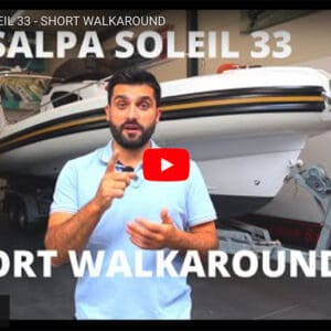 Salpa Soleil 33 RIB - Short Walkaround