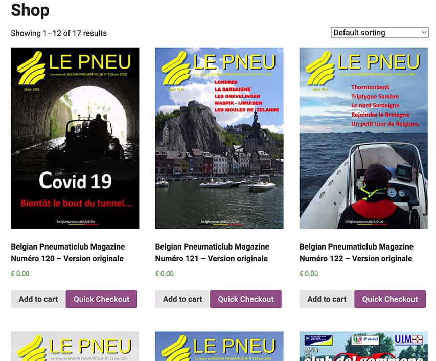 Belgian Pneumaticlub Magazines in the Shop Free Download @ RIBs ONLY - Home of the Rigid Inflatable Boat
