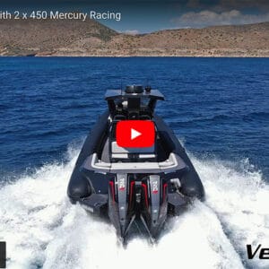 Ribco Venom 39 with Twin 450 Mercury Racing