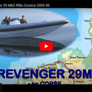 Two Revenger 29 Mk2 RIBs to Corsica 2009 in 4K
