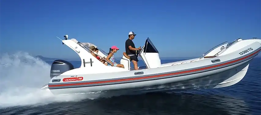 ESPADON 780 PRO spray @ RIBs ONLY - Home of the Rigid Inflatable Boat