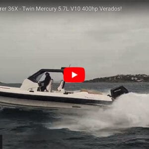 Ribco Seafarer 36X Twin Mercury 5.7L V10 400 hp @ RIBs ONLY - Home of the Rigid Inflatable Boat
