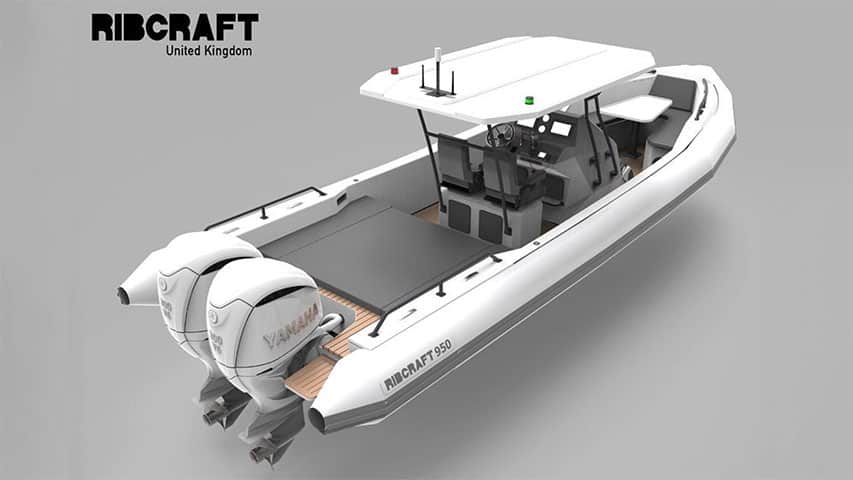 Splendid New Ribcraft 950 Leisure Model @ RIBs ONLY - Home of the Rigid Inflatable Boat