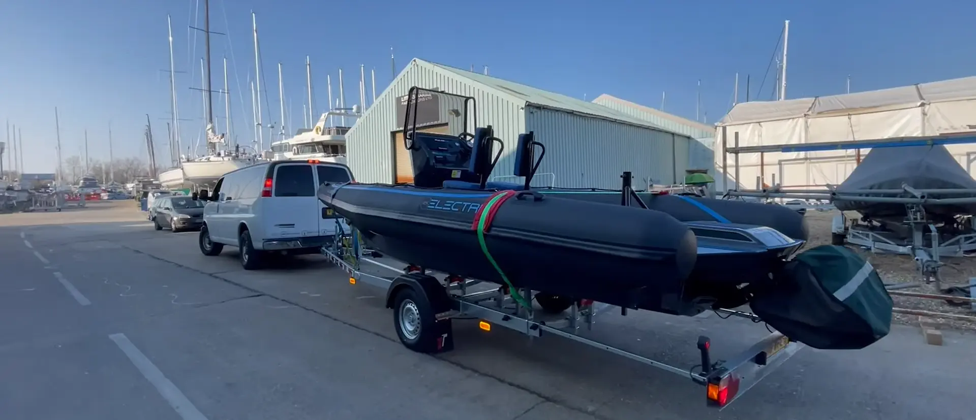 Pulse 63 Electric trailer @ RIBs ONLY - Home of the Rigid Inflatable Boat