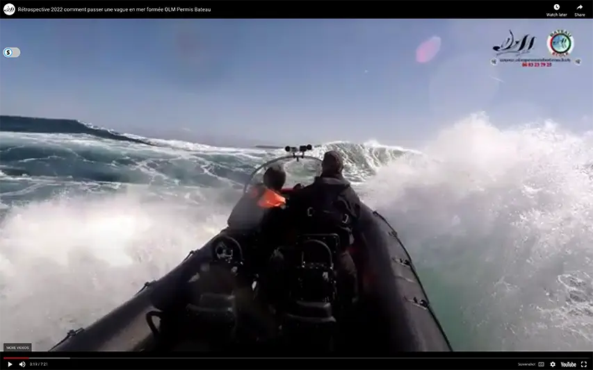 Retrospective 2022 How to Pass Big Waves @ RIBs ONLY - Home of the Rigid Inflatable Boat
