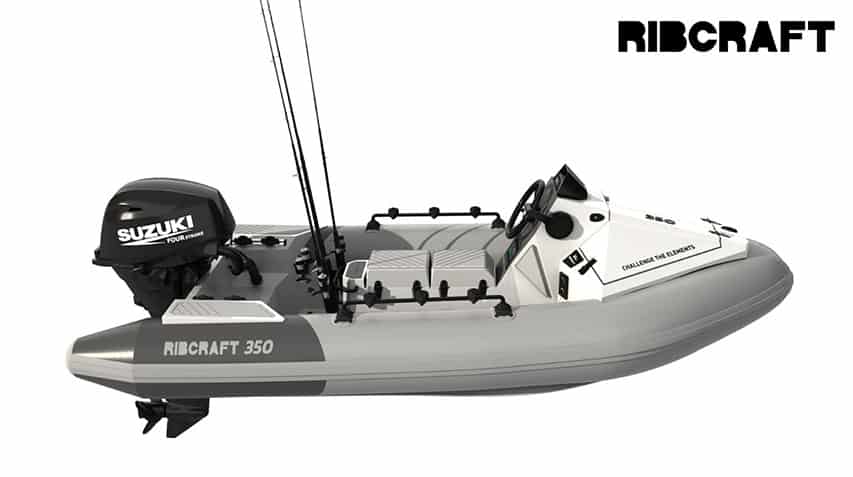All New Ribcraft 350 Leisure - RIBs ONLY - Home of the Rigid Inflatable Home