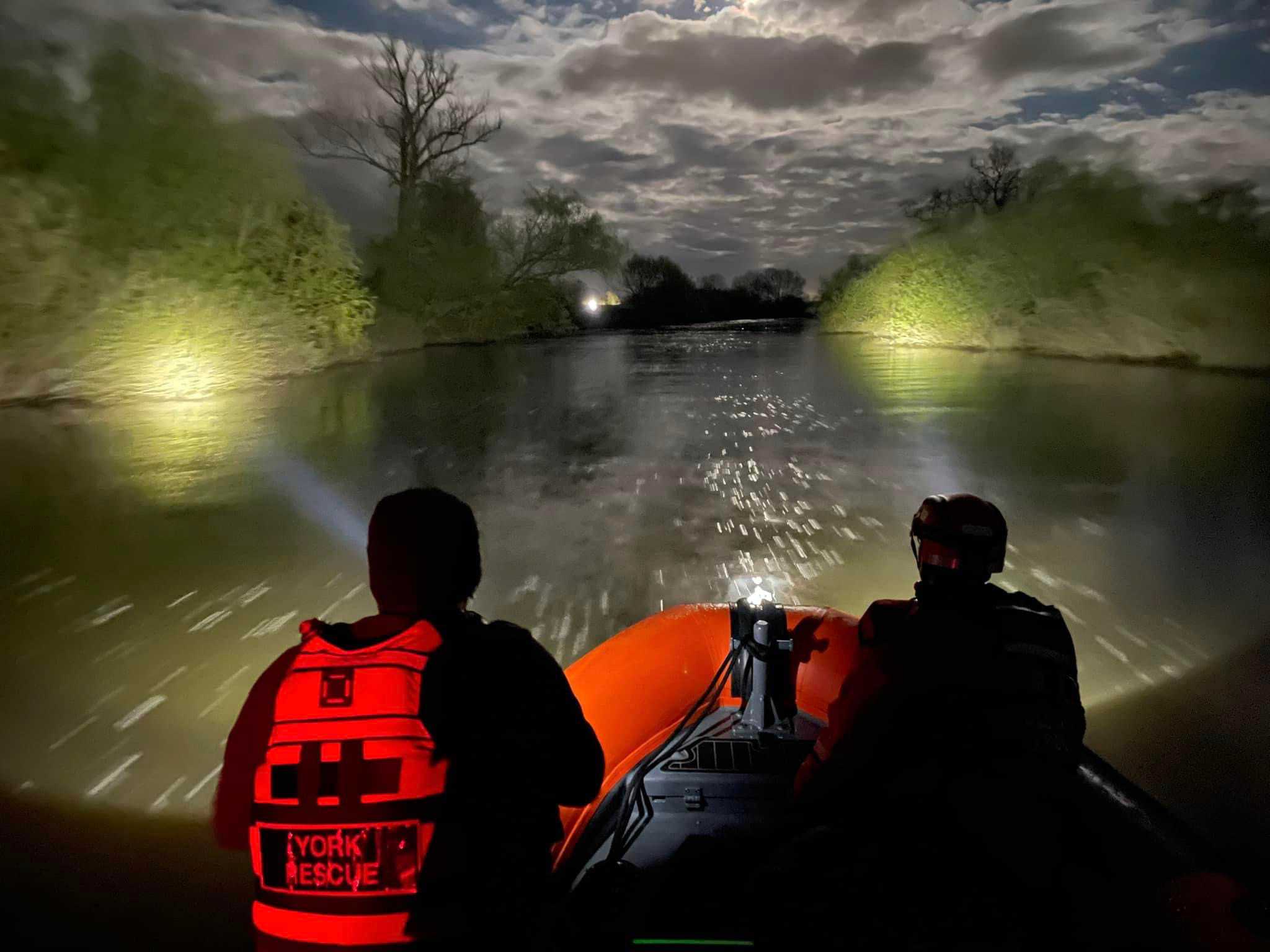 "York Rescue Boat on 
 a Missing Person Search-Professional" Mark-Mullen @ RIBs ONLY - Home of the Rigid Inflatable Home