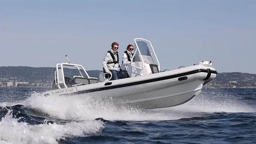 Slick Facelift Highfield Sport 560 bow @ RIBs ONLY - Home of the Rigid Inflatable Boat