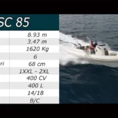 BSC 85 RIB Test Specs @ RIBs ONLY - Home of the Rigid Inflatable Boat