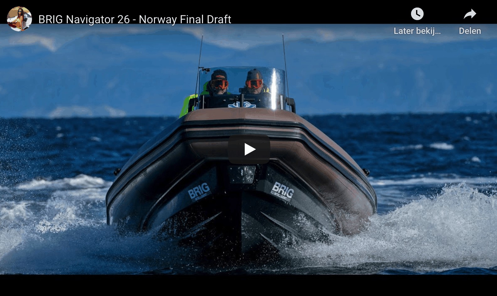Journey With BRIG Navigator 26 Rigid Inflatable Boat Along Norway's ...
