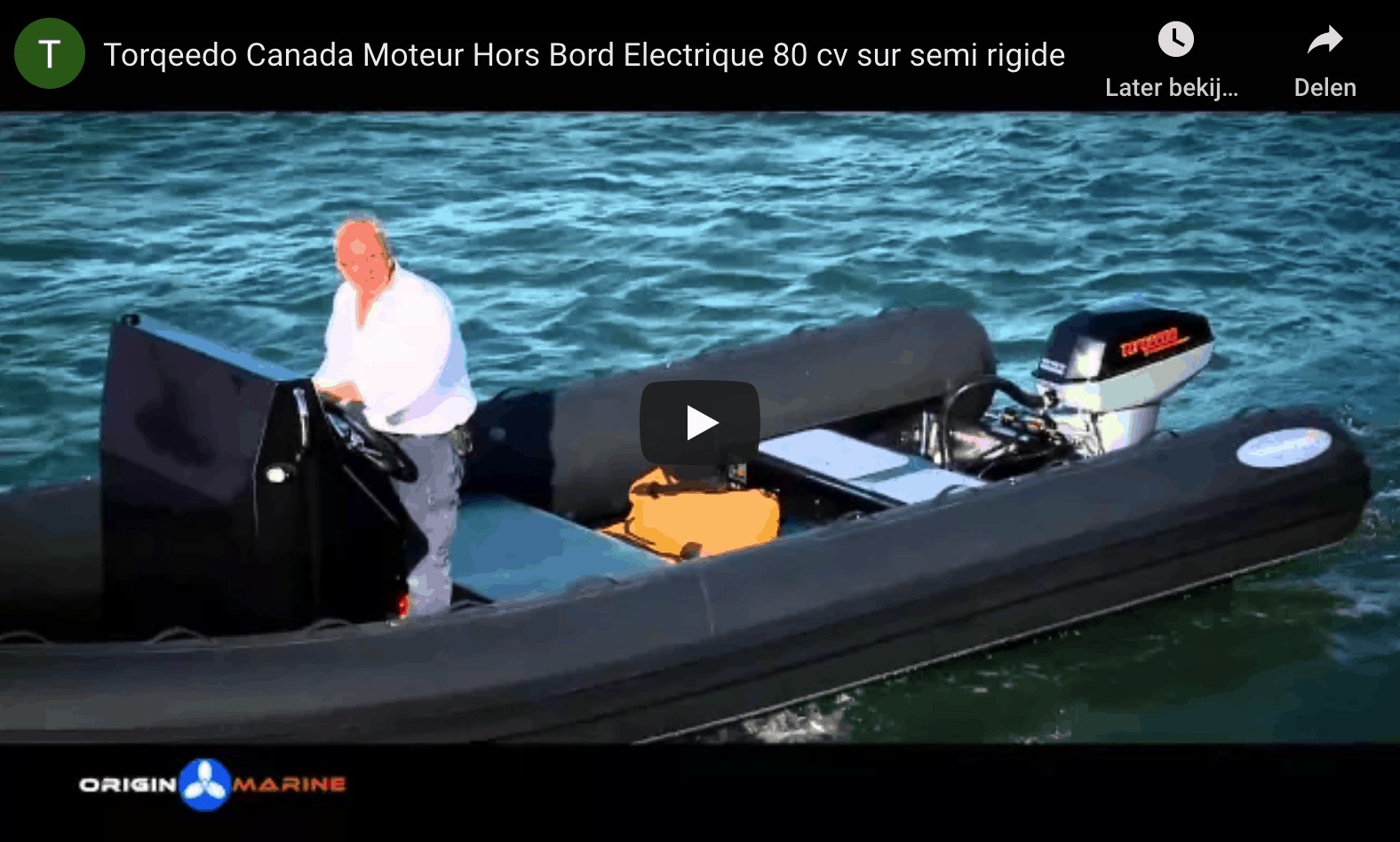 Innovative Torqeedo Electric 80 Hp RIB Project