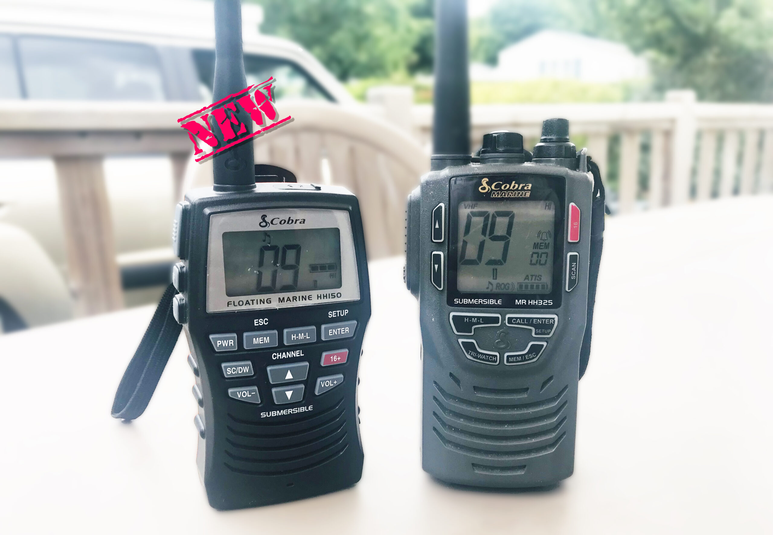 Why I Had to Buy a Second Cobra Handheld VHF Radio @ RIBs ONLY - Home of the Rigid Inflatable Boat